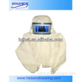 Sandblast clothes with hood protect from dust paint